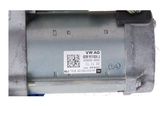 Поршень Стартер 02M911024J Volkswagen Golf VIII