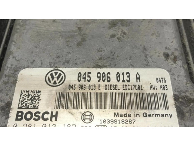Řídící jednotka 045906013A, 0281013182   Skoda Praktik (5J8) 2008