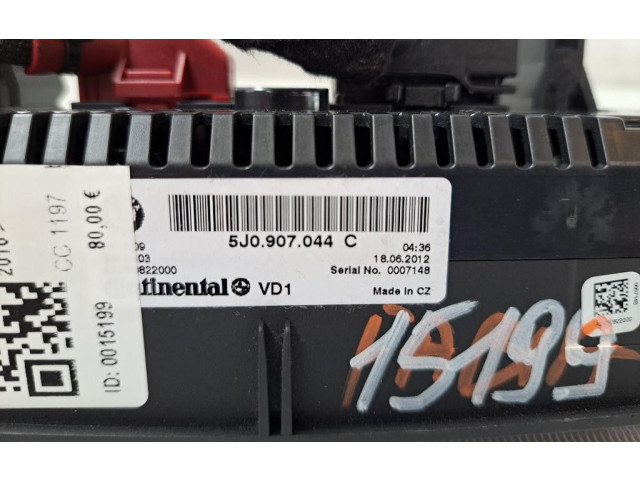 Блок управления климат-контролем 5J0907044C, 5J0907044C Skoda Fabia Mk2 (5J)