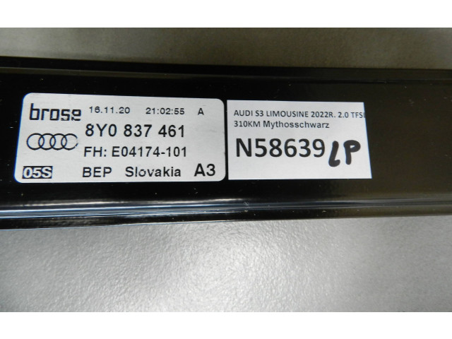 Передний електрический механизм для подъема окна без двигателя