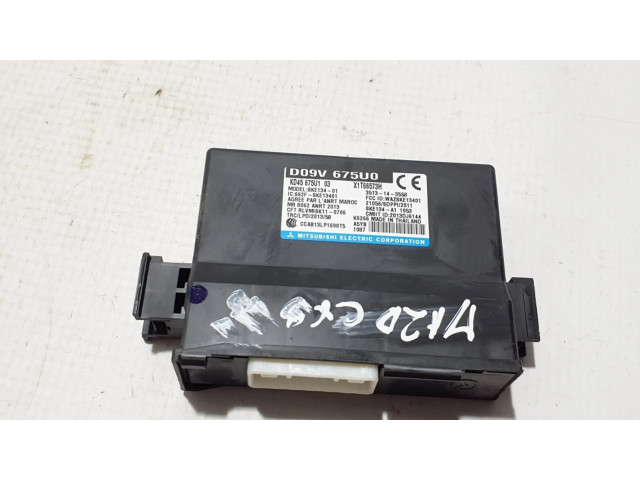 Блок управления D09V675U0 Mazda CX-3