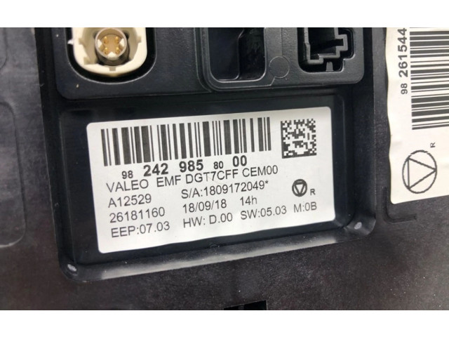 Дисплей 9836623980, 1697049680 Citroen C3 Aircross