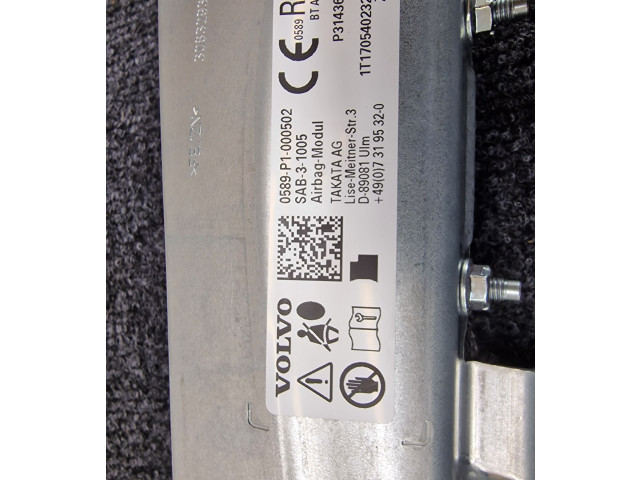 Подушка безопасности в сиденье 31436486 Volvo XC90