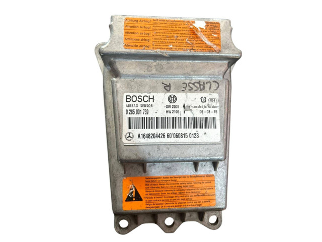 Блок подушек безопасности A1648204, 0285001739 Mercedes-Benz ML W164