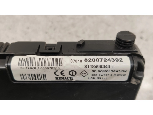 Комплект блоков управления 8200334419, 8200033233   Renault Megane II