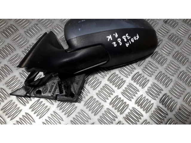 Зеркало электрическое левое Skoda Fabia Mk2 (5J) 2007-2014 года