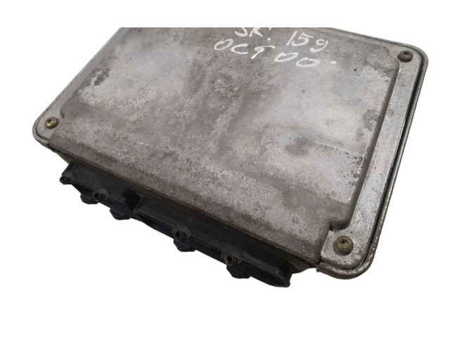 Блок управления двигателя 038906018BQ, 0281001849 Skoda Octavia Mk1 (1U)