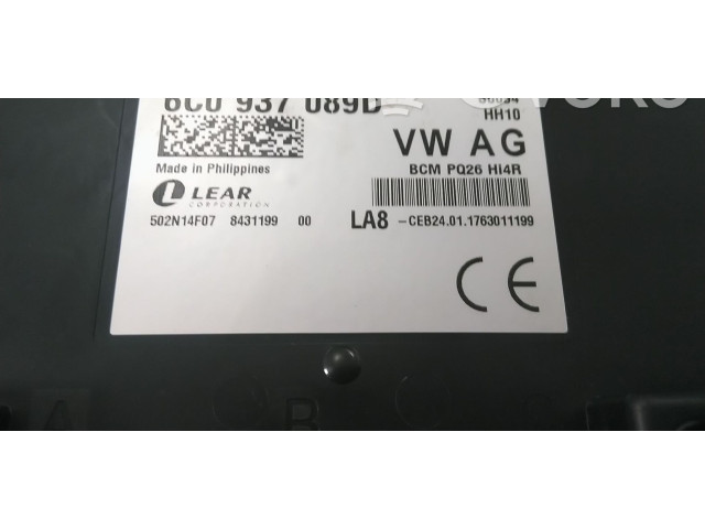 Модуль управления BSM 6C0937089D, 6C0937087B Skoda Fabia Mk3 (NJ)