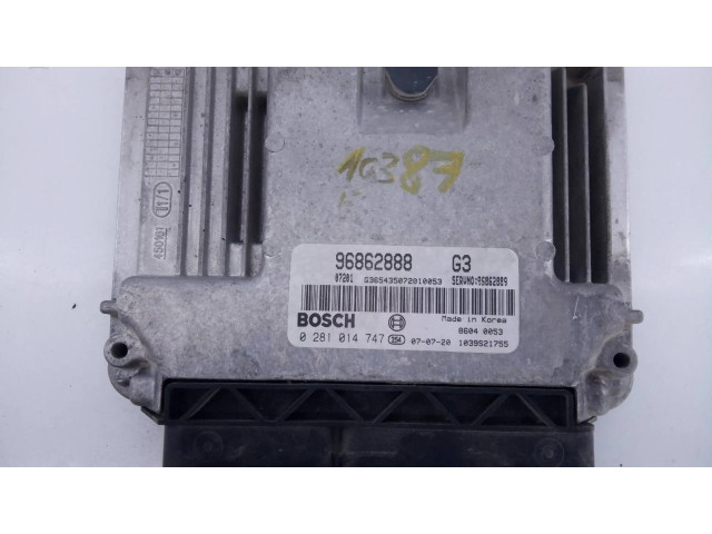 Řídící jednotka 96862888, 0281014747 Chevrolet Epica 2007