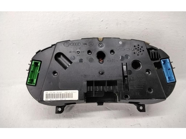 Панель приборов 8L0919860DX, 8L0919860DX   Audi A3 S3 8L       