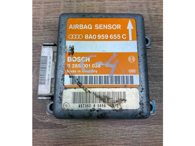 Блок управления надувных подушек 8A0959655C, 0285001038 Audi A6 S6 C7 4G