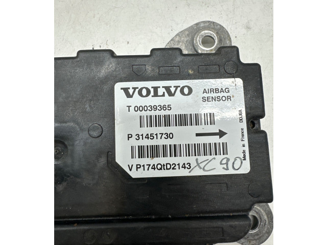 Блок подушек безопасности 31451730, T00039365   Volvo XC90