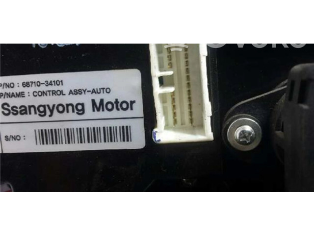 Блок управления климат-контролем 6871034101, 6871034101 SsangYong Korando