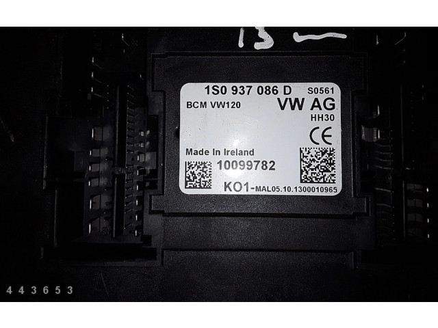 Блок управления двигателя 1S0937086D   Skoda Citigo