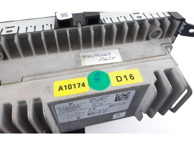 Звукоусилитель 670155669, TOOBE308990001 Maserati Levante