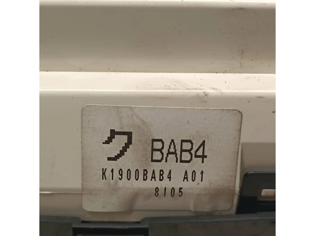 Блок управления климат-контролем K1900BAB4, 8105 Mazda 3 I