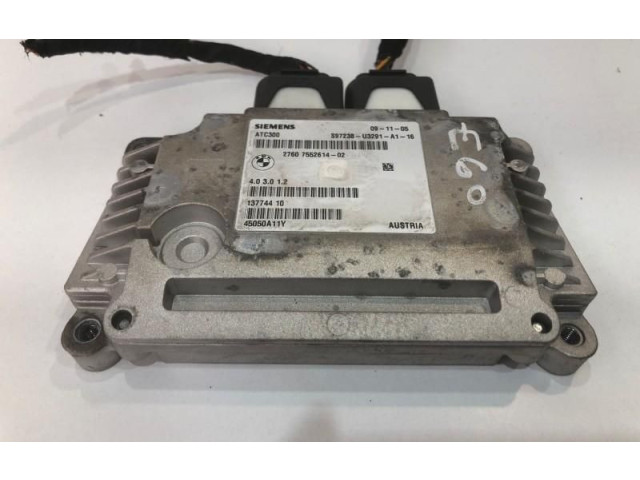 Блок управления коробкой передач 7552614 BMW 5 E60 E61