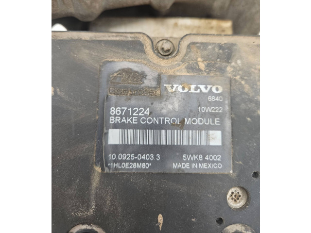 Блок АБС 8671224, 5WK84002   Volvo  XC90  2003 - 2006 года