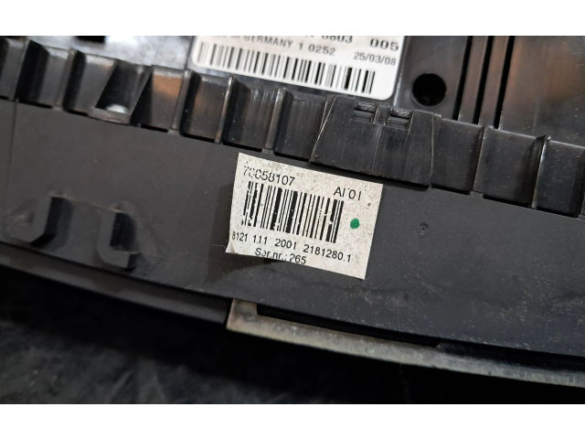 Блок управления климат-контролем 96829415ZD, 5HB009332-05 Citroen C5