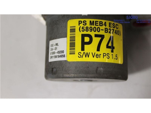 Jednotka ABS 58920B2740, 58900-B2740 KIA Soul 2016