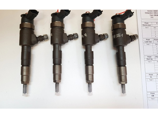 Комплект форсунок 0445110566    Peugeot Partner III  DV6FE 