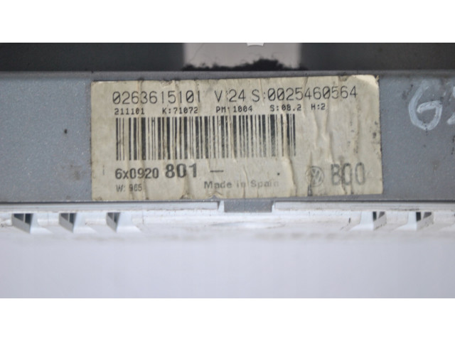 Панель приборов 6X0920801 Volkswagen Lupo