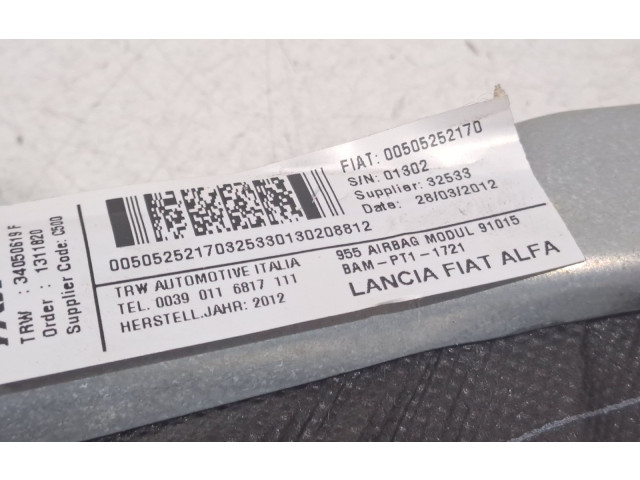 Боковая подушка безопасности 00505252170, 34050619F Alfa Romeo Mito