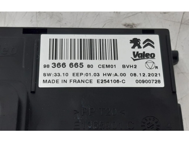 Блок управления климат-контролем 9836666580, 1677090880   Peugeot 5008 II