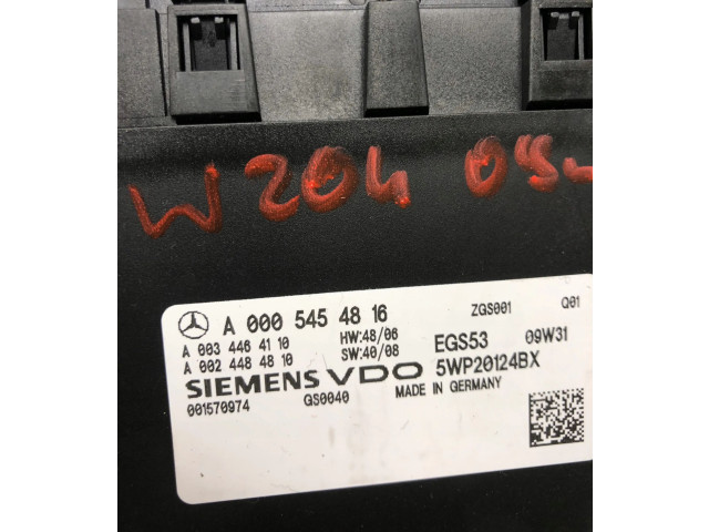Блок управления коробкой передач A0005454816 Mercedes-Benz C W204