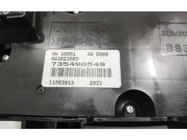 Блок управления климат-контролем 735498549 Opel Combo D