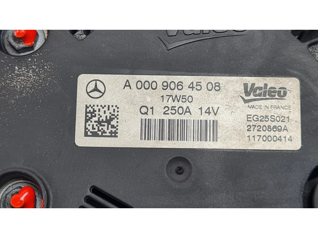 Генератор A0009064508   Mercedes-Benz CLS C257 3.0     