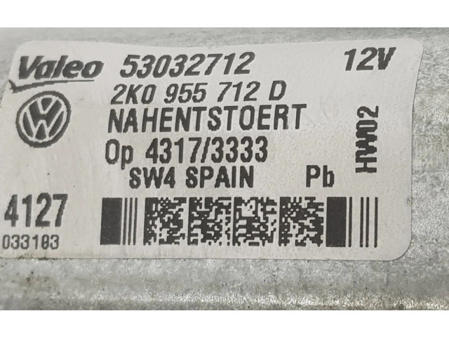 Моторчик заднего дворника 2K0955712D, 2K0955712D Volkswagen Caddy