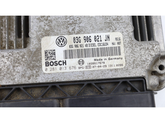 Řídící jednotka 03G906021JN, 0281013676 Seat Altea 2006