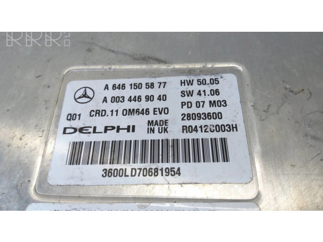 Řídící jednotka A6461505877, A0034469040 Mercedes-Benz E W211 2008