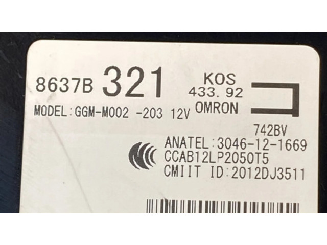 Блок управления 8637B321 Mitsubishi Outlander