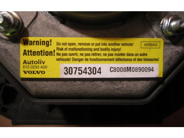 Подушка безопасности водителя 30754304 Volvo XC90