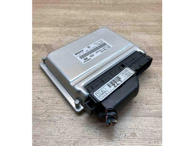 Блок управления двигателем Блок управления 3910127715, 0281011807 Hyundai Getz