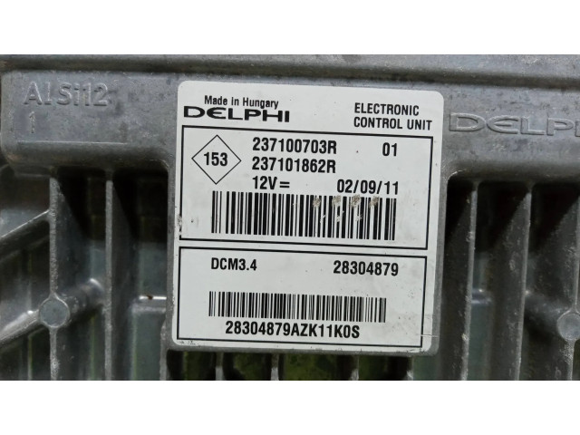 Блок управления двигателя 237100703R, 237101862R   Dacia Sandero