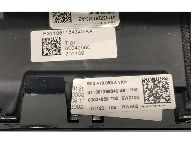 Руль Skoda Fabia Mk3 (NJ) 2015 - 2021 года