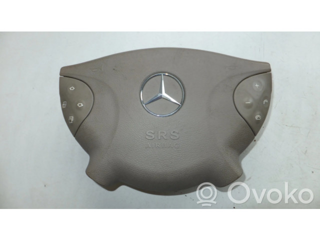 Подушка безопасности водителя 61245240G, 21186002028J   Mercedes-Benz E W211