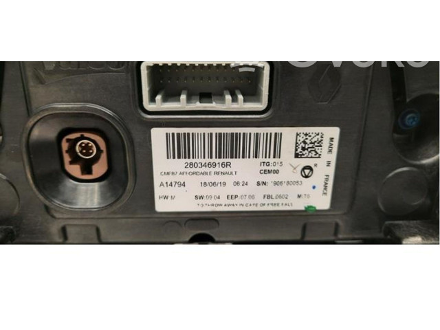 Дисплей    280346916R   Renault Clio V