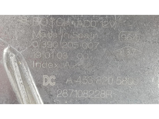 Моторчик заднего дворника 287108228R Dacia Duster