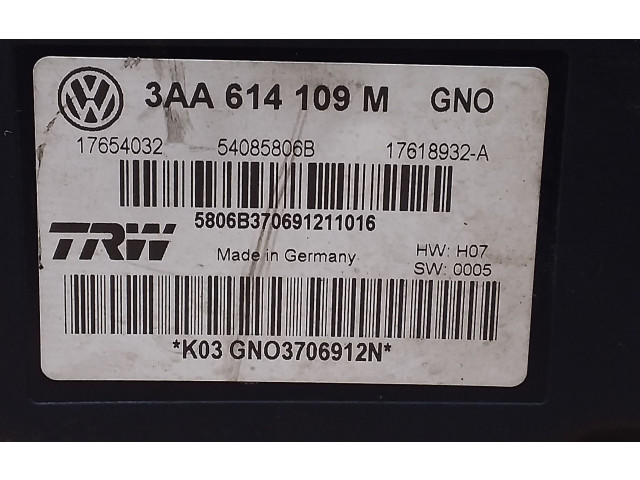 Jednotka ABS 3AA614109M Volkswagen PASSAT B7 2011