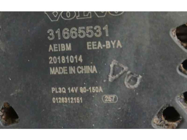 Генератор 31665531, 150A Volvo XC40