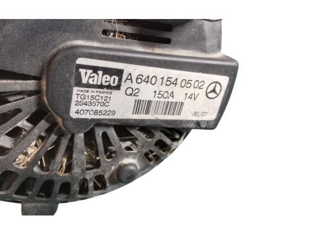 Генератор A6401540502   Mercedes-Benz A W169      