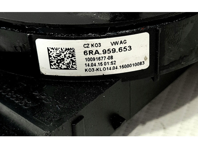 Полоса надувных подушек (кольцо srs) 6RA959653, 6RA959653 Volkswagen Jetta VI