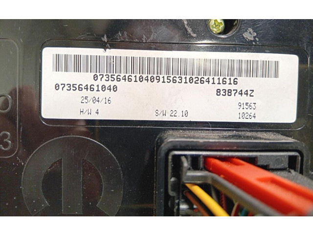 Блок управления климат-контролем 07356461040, 07356461040 Jeep Renegade