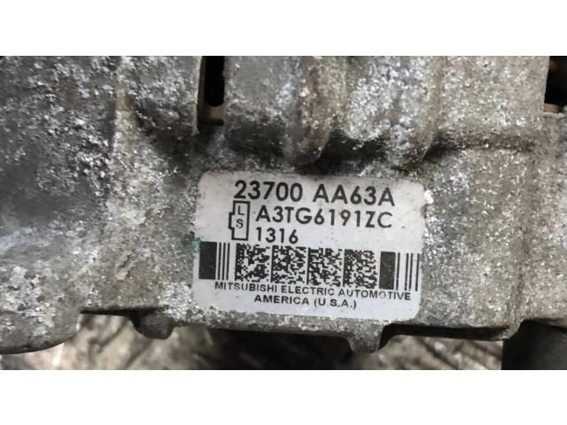 Генератор 23700AA63A, A3TG6191ZC Subaru Outback 2.5