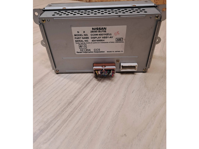 Дисплей 28090BU706, 40416956H Nissan Almera Tino