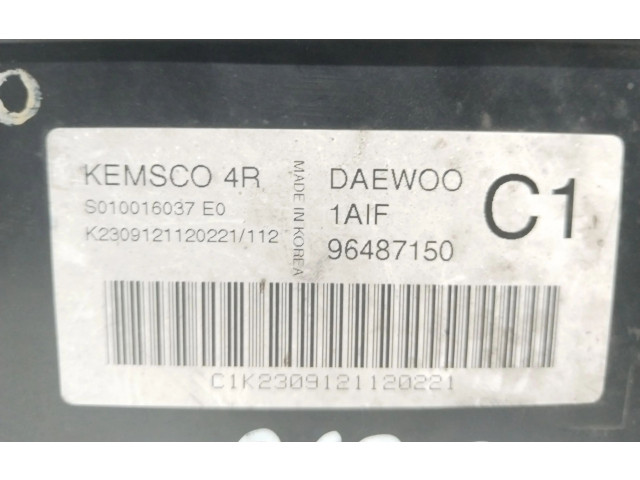 Řídící jednotka 96487150, S010016037E Daewoo Tacuma 2002